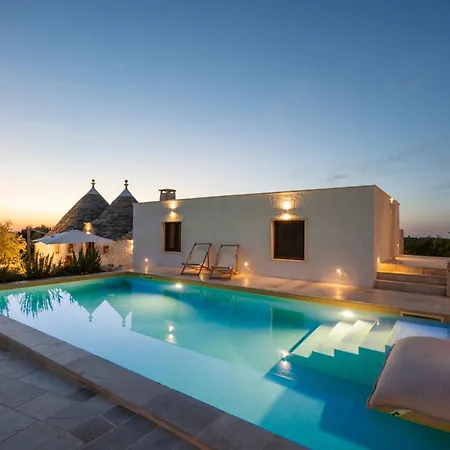 Trullo Perla Greta - Luxury Country & Private Heated Pool * Alberobello
