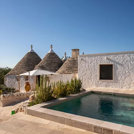 Trullo Perla Greta - Luxury Country & Private Heated Pool * Alberobello